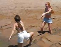 25P Wet, messy and muddy girls