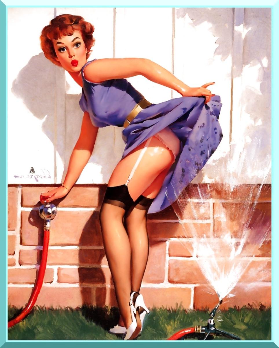 25P PinUp und Zeichnungen