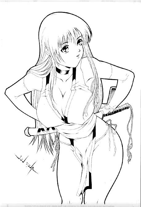 25P PinUp und Zeichnungen