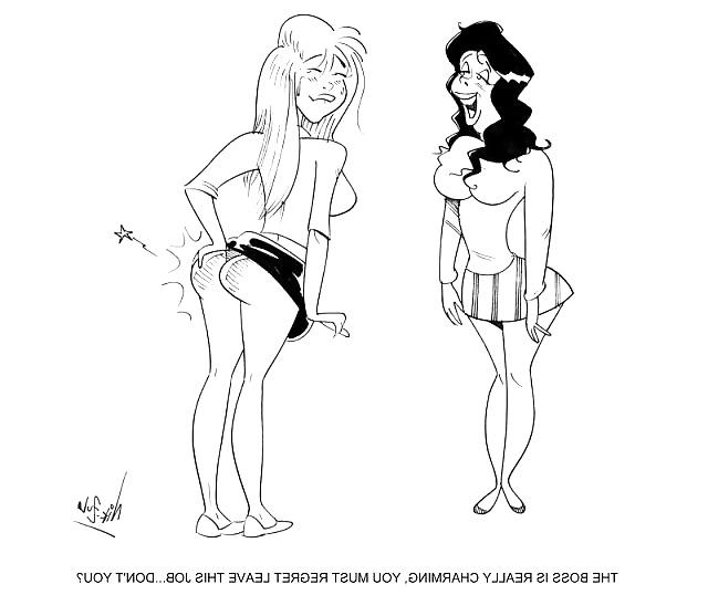 25P Spanking Toons