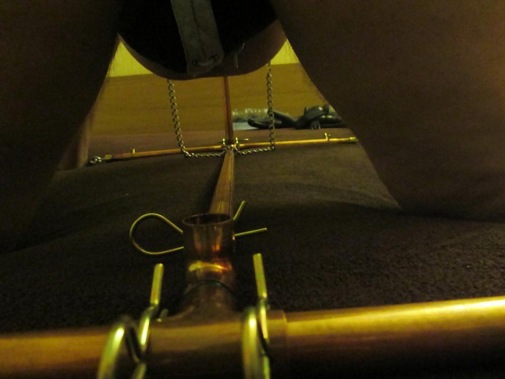 8P Homemade pillory