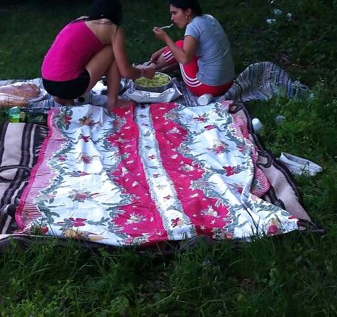 25P Spy picnic, fishing romanian