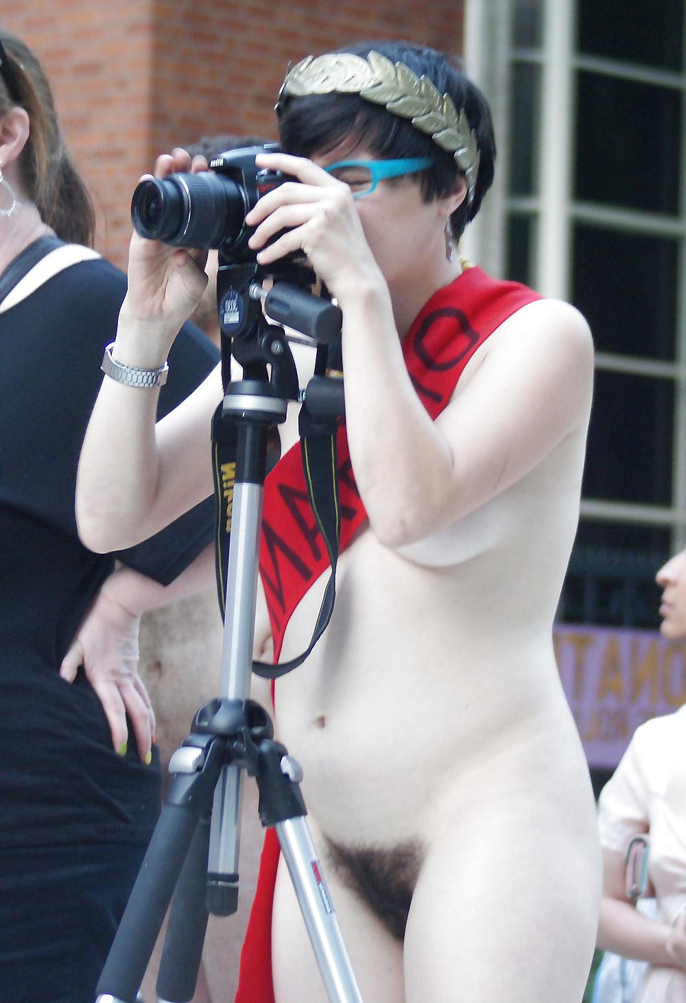 25P Nude Protest California 2013