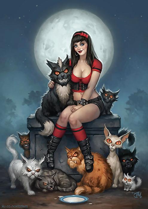 25P MattDixon's Cartoon Pin-ups