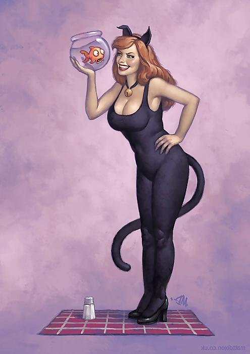 25P MattDixon's Cartoon Pin-ups