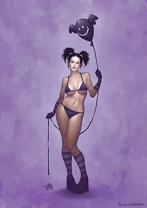 25P MattDixon's Cartoon Pin-ups