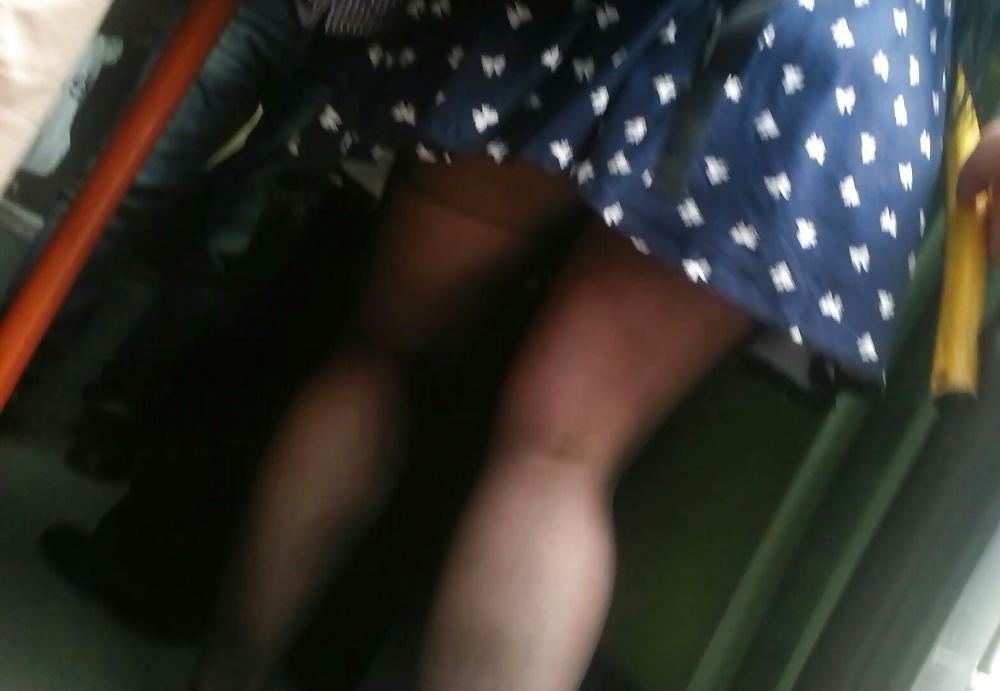12P Spy sexy skirt, feet, legs and nylon romanian