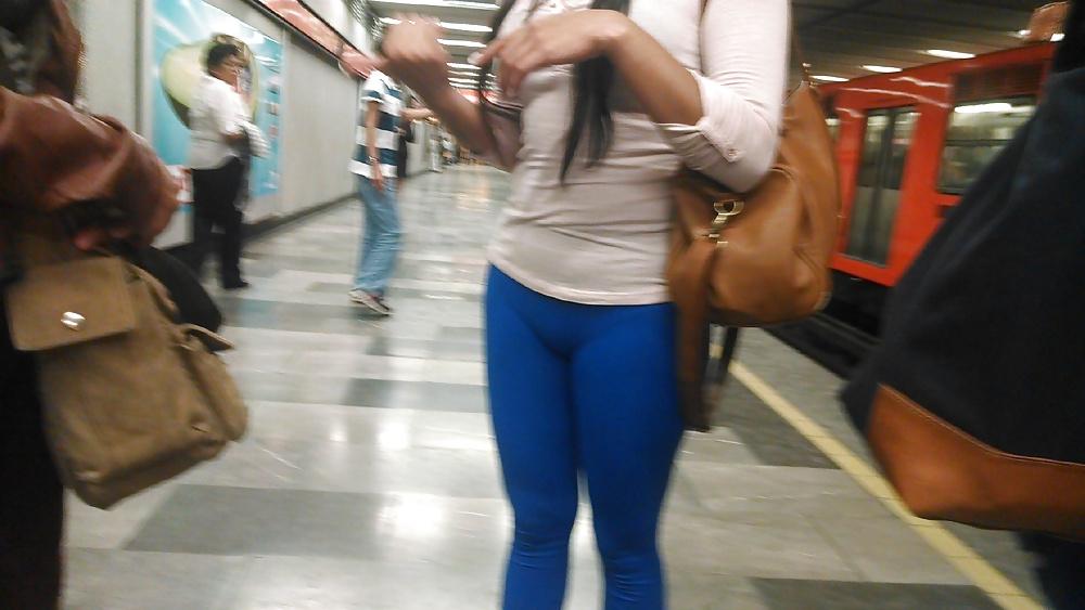6P Licras azules