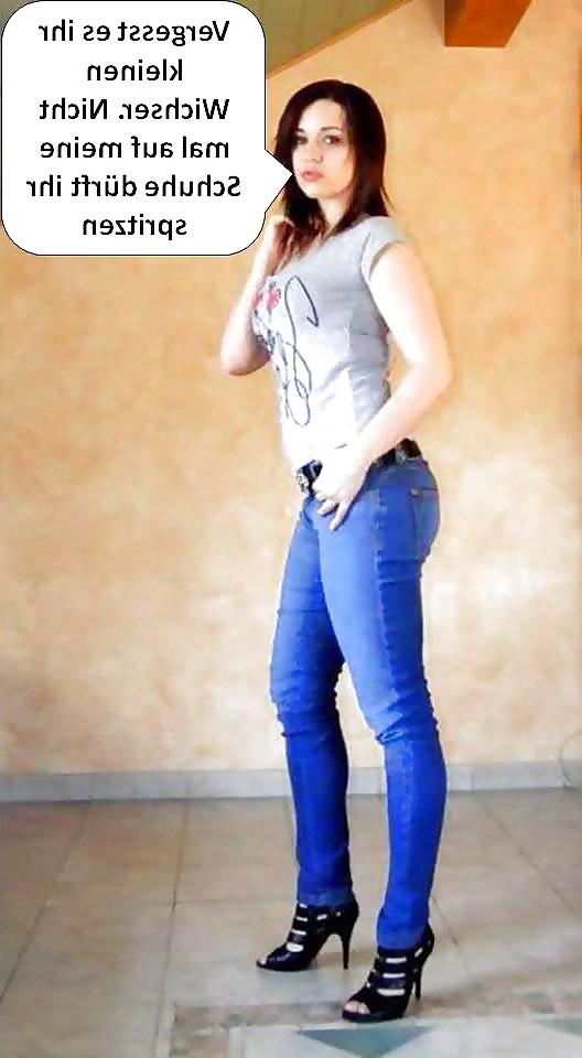 25P Requested German Captions for shoeficker
