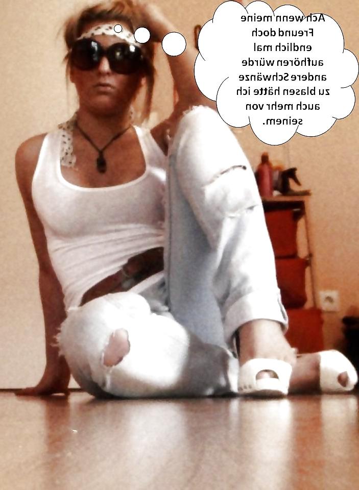 25P Requested German Captions for shoeficker
