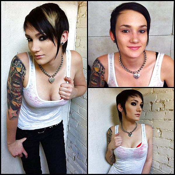 25P Porn actresses before and after makeup 2