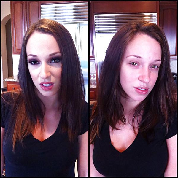 25P Porn actresses before and after makeup 2