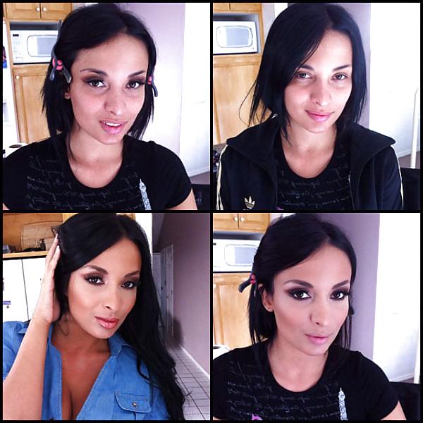 25P Porn actresses before and after makeup 2