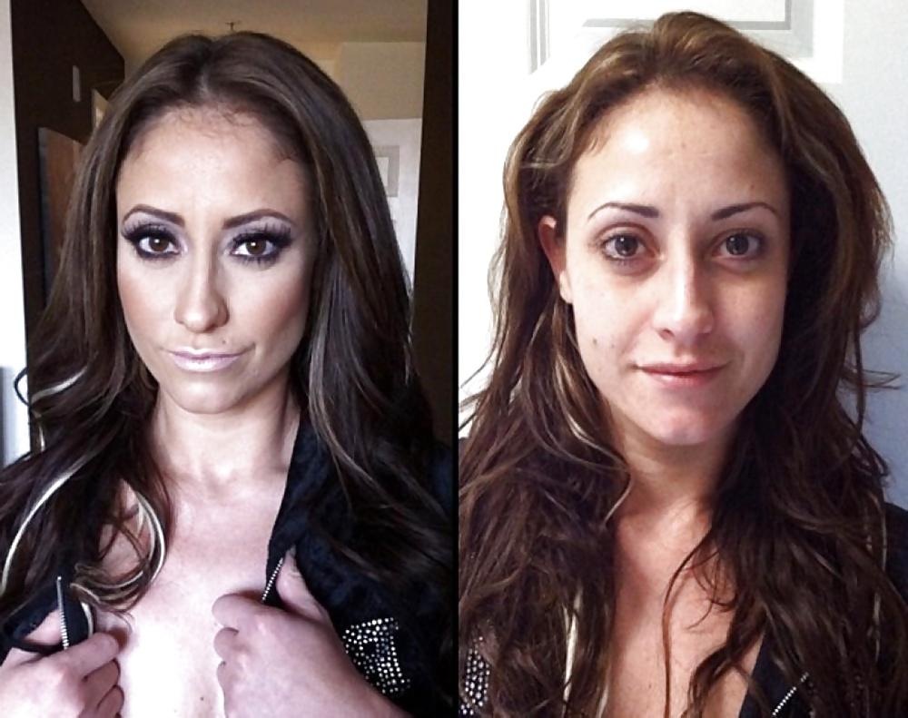 25P Porn actresses before and after makeup 2