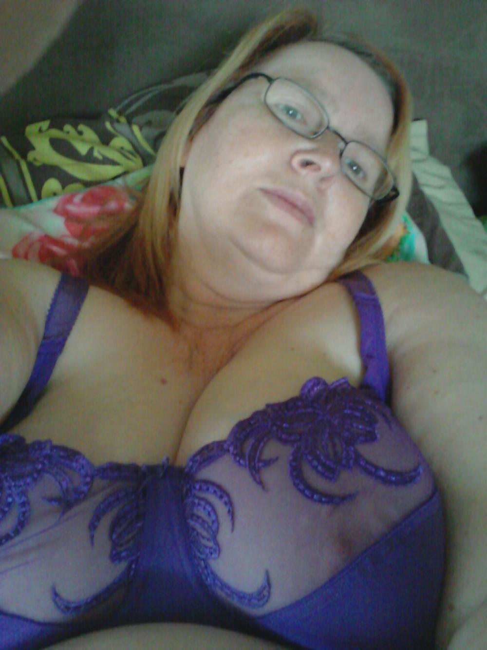 6P Purple Bra needs cumming over