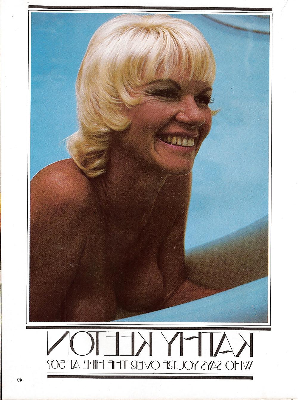 10P Hustler - Sept 1975 - Kathy Keeton - Over The Hill At 50?