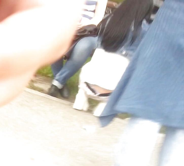 10P Spy old + young panties and ass romanian