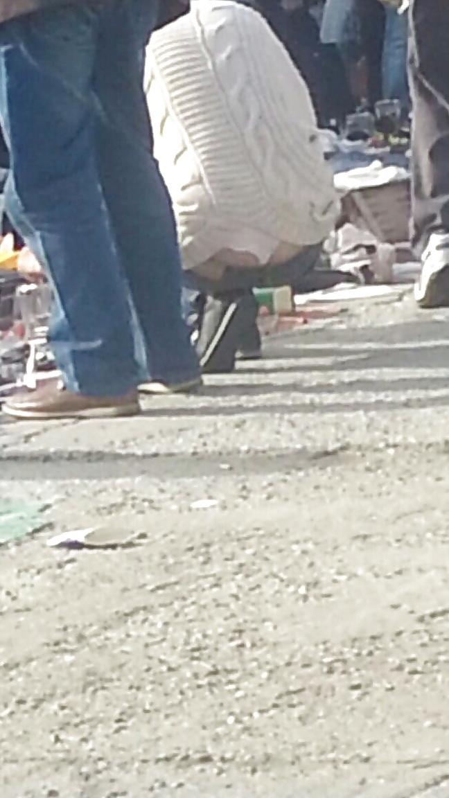 10P Spy old + young panties and ass romanian