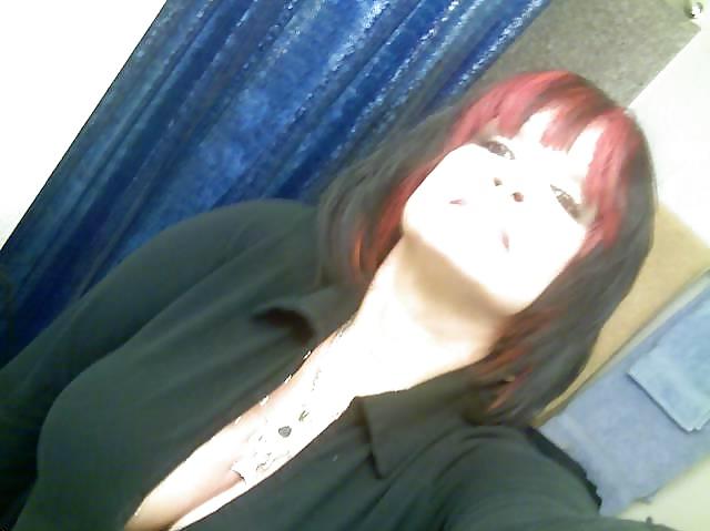 4P Redhead big tit cougar