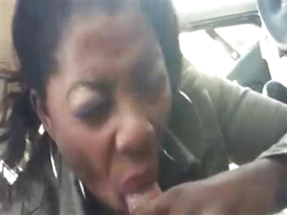 8P BJ-Fellatio-Head! (Car Ebony MILF)