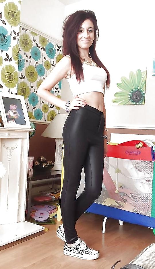 25P Shiny & wetlook leggings