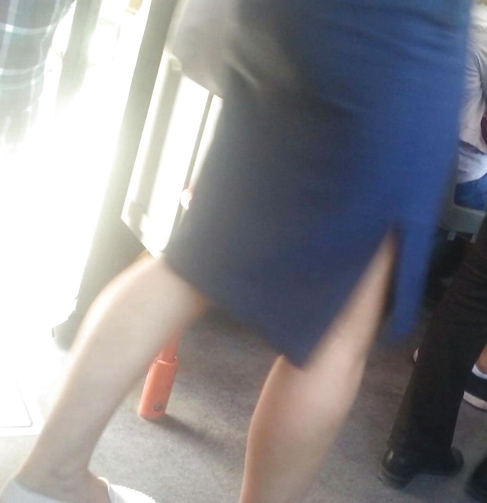 22P Spy old + young feet and skirt romanian