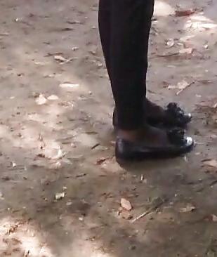 22P Spy old + young feet and skirt romanian