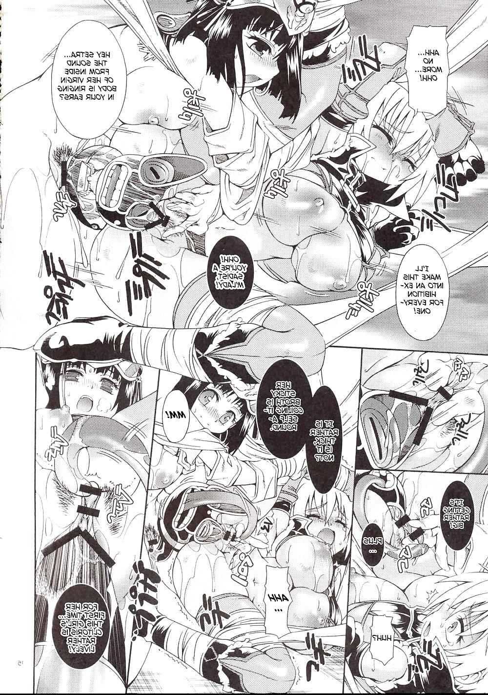 22P Cat Fight Over Drive Queen's Blade English