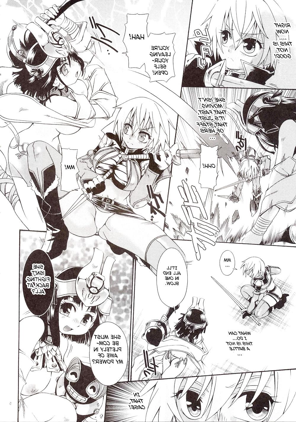 22P Cat Fight Over Drive Queen's Blade English