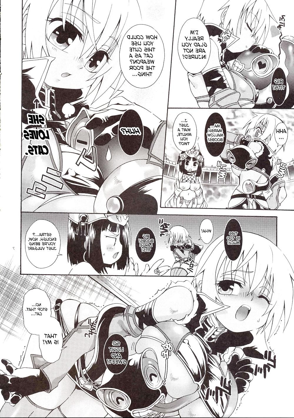22P Cat Fight Over Drive Queen's Blade English