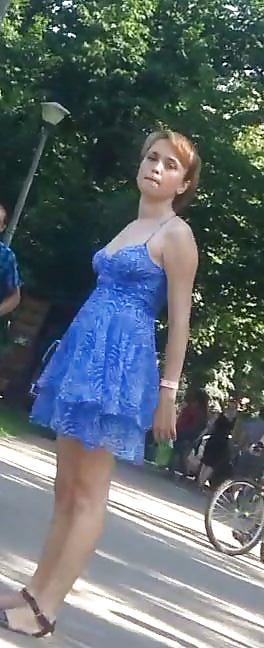 25P Spy sexy teens skirt and feet romanian