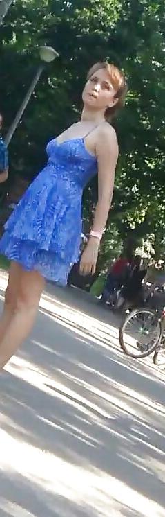 25P Spy sexy teens skirt and feet romanian