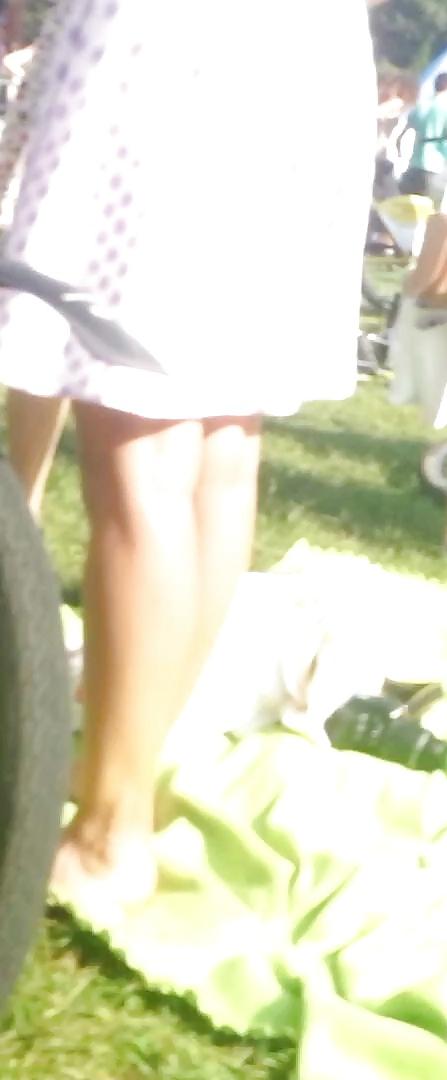 25P Spy sexy teens skirt and feet romanian