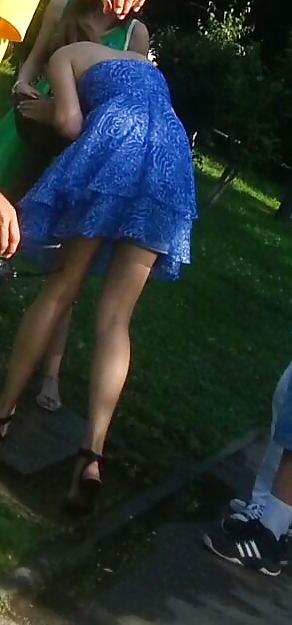25P Spy sexy teens skirt and feet romanian