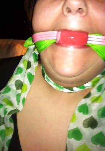 25P Gagged By Reguest 