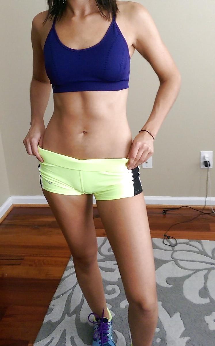 7P Denise is VERY fit and not afraid to show it
