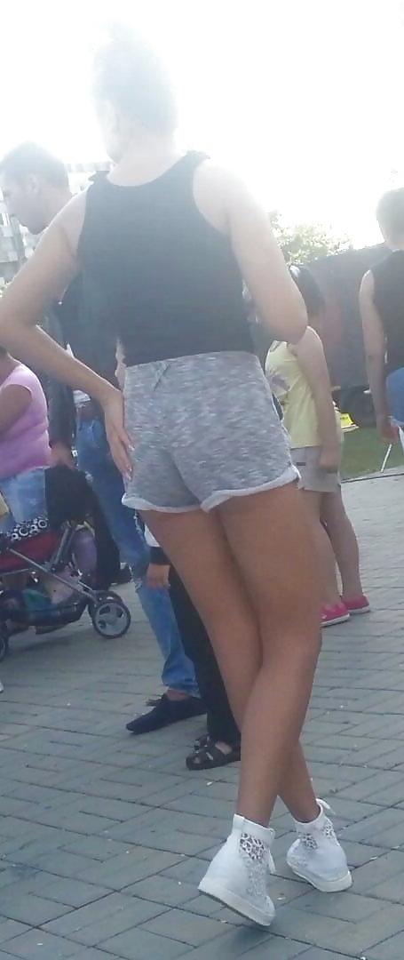 19P Spy sexy ass old + young romanian