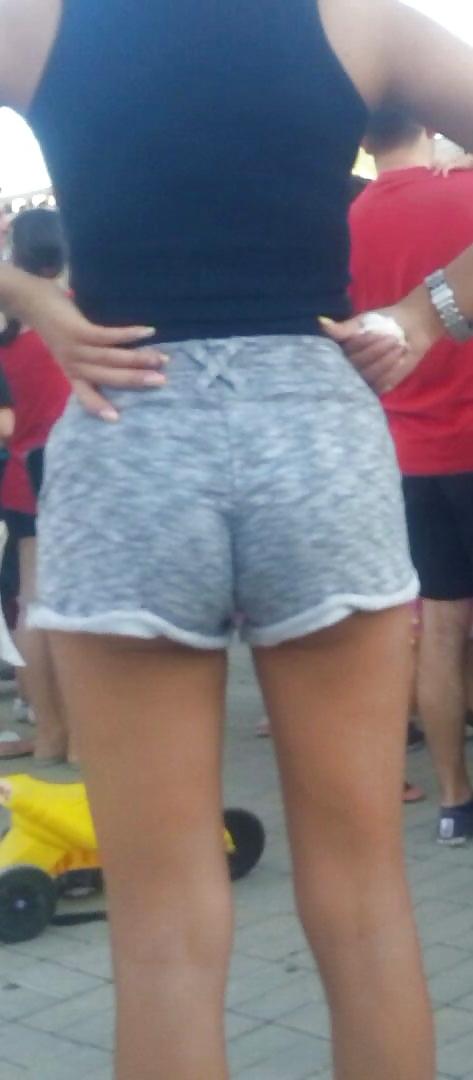 19P Spy sexy ass old + young romanian
