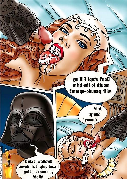 14P Sexy 3some with Darth Vader, Padme and Yoda