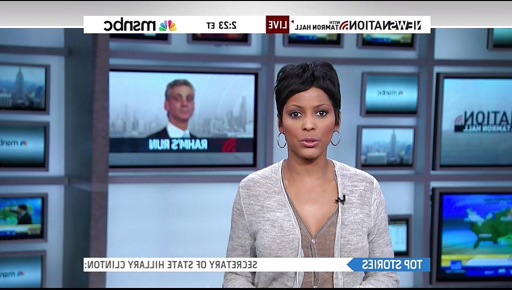 25P Let's Jerk Off Over ... Tamron Hall (NBC & MSNBC News)