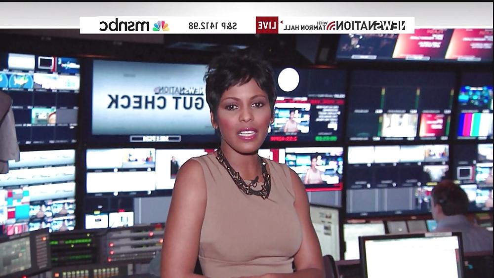 25P Let's Jerk Off Over ... Tamron Hall (NBC & MSNBC News)