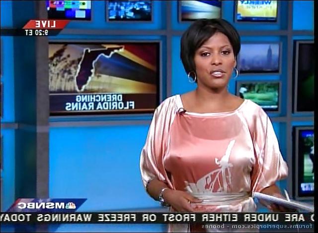 25P Let's Jerk Off Over ... Tamron Hall (NBC & MSNBC News)