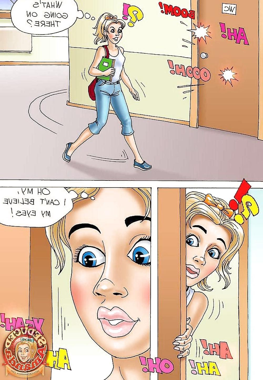 15P Seduced Amanda (Cartoon), Vol. 2