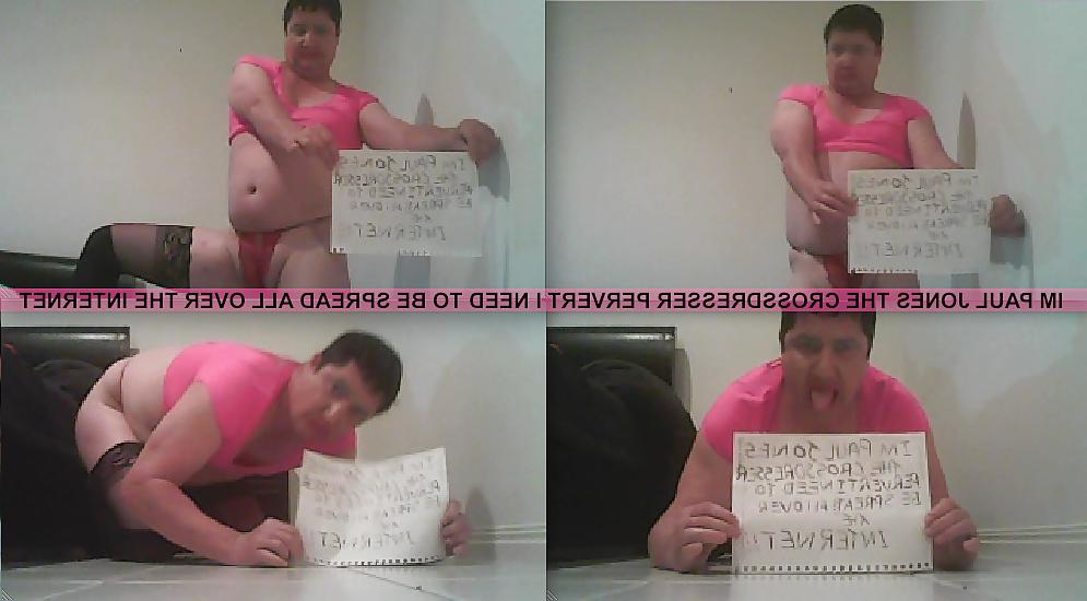 5P Paul jones australian crossdresser exposed by miss vile