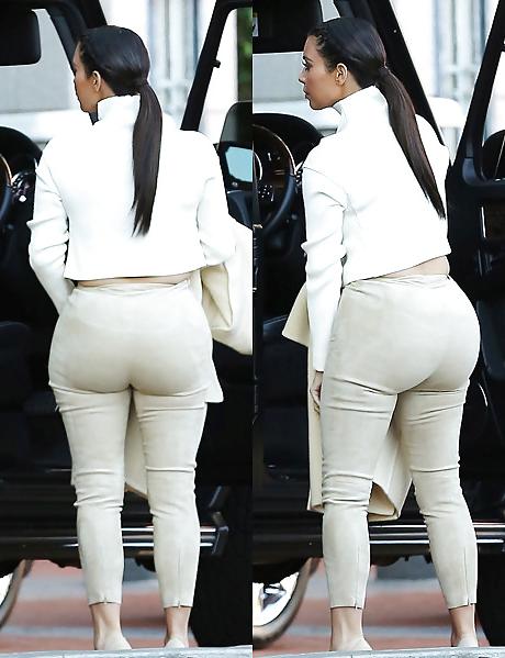 8P Kim k to jerkoff n cum over