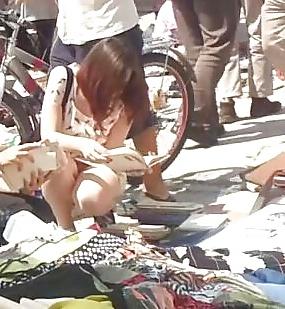 12P Spy sexy teens upskirt romanian