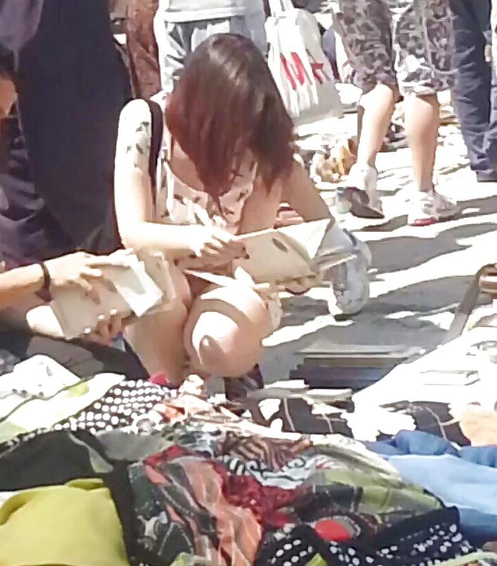 12P Spy sexy teens upskirt romanian