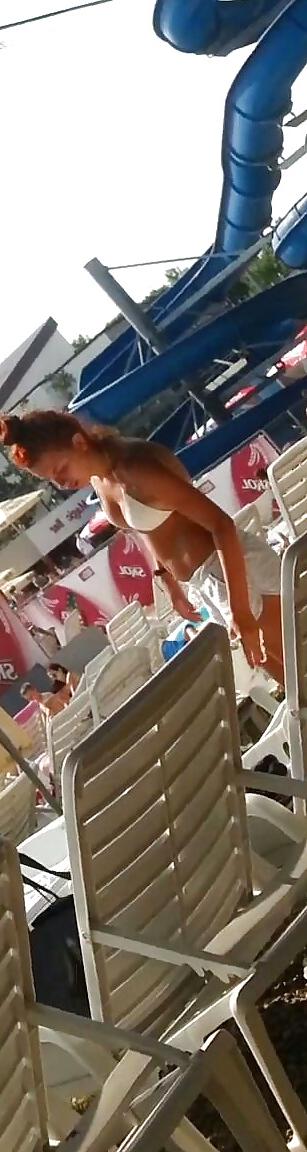 25P Spy old + young boobs pool romanian