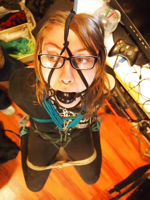 25P Gagged girls