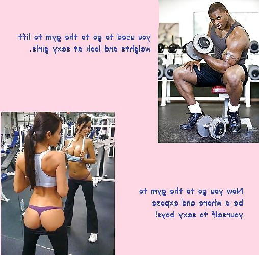 17P Homemade degrading sissy captions